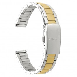 Stříbrno-zlatý kovový tah MINET Band Original Bicolor Silver & Gold MPSFM14