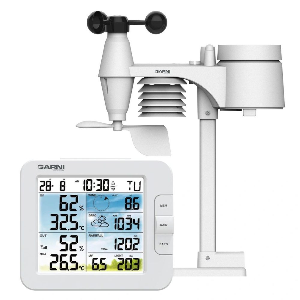 Chytrá meteorologická stanice GARNI 925T